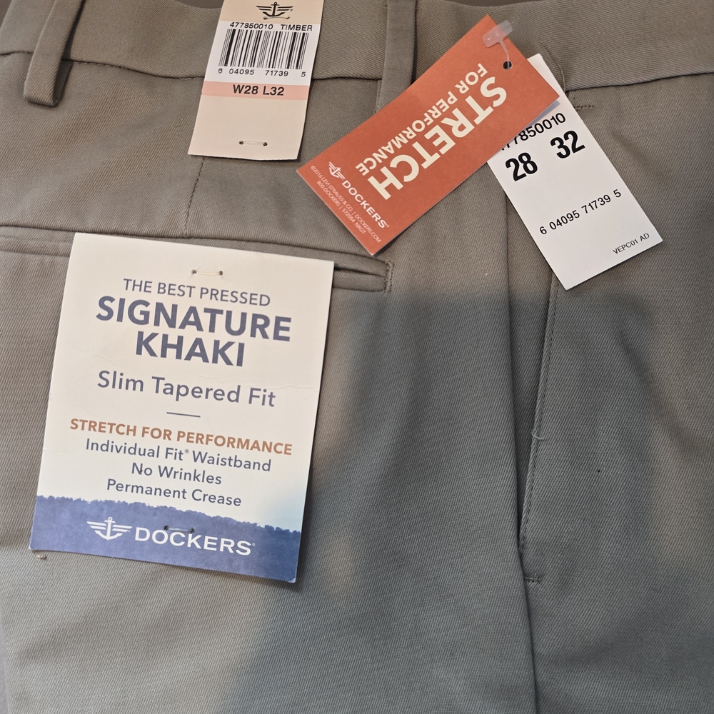 Dockers Slim Tapered Fit Pants - Tan